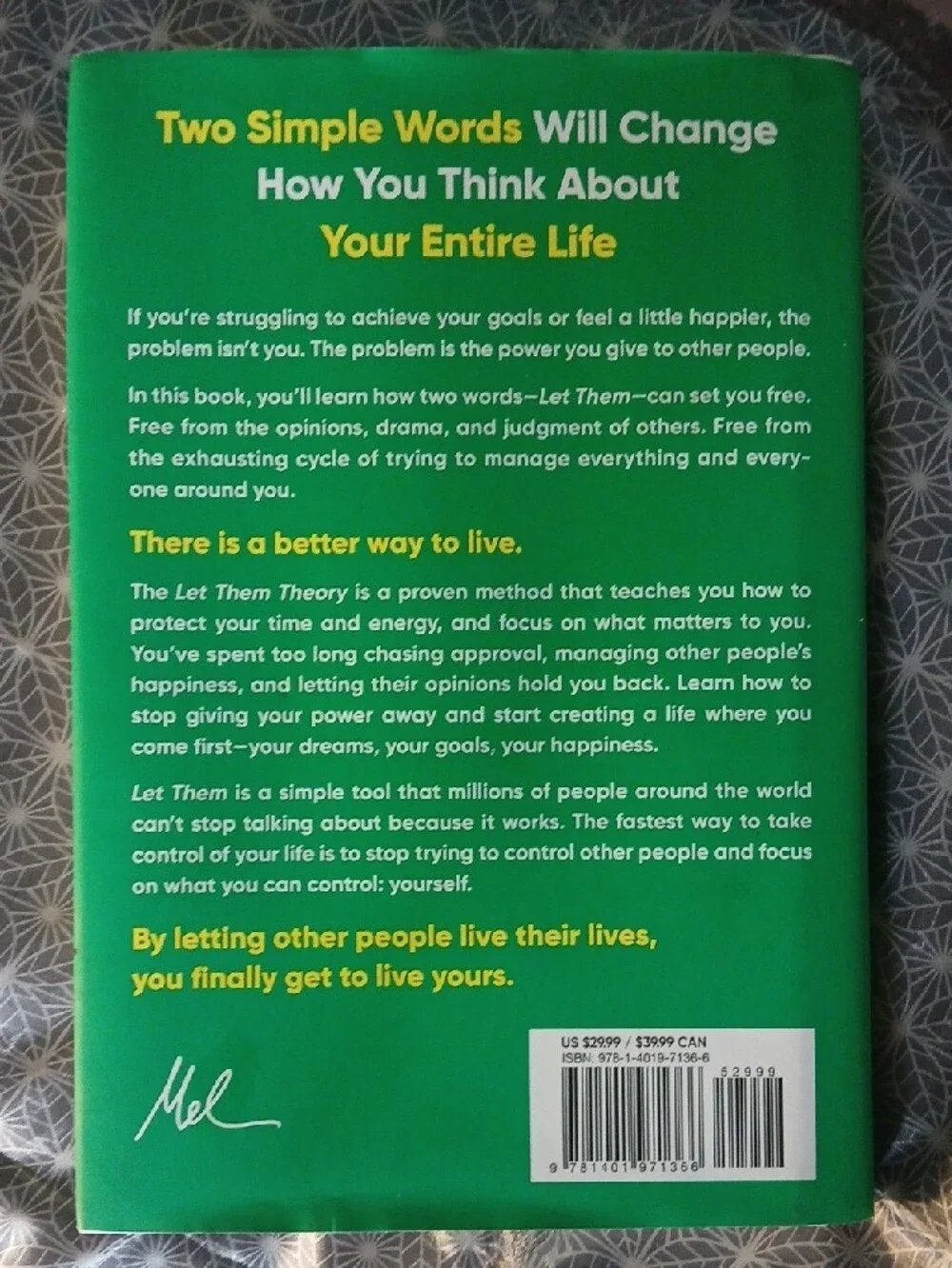 The Let Them Theory By Mel Robbins New York Times Bestselling Author